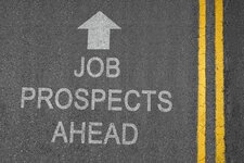 sign about job prospects