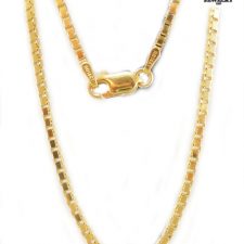 18" INCH Box Chain 14k Yellow Gold