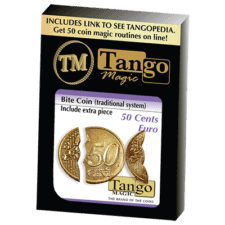 Moneda Mordida y Restaurada 0,50€ (con pieza extra, sistema tradicional) Tango