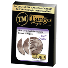 Moneda Mordida y Restaurada- Medio Dólar (con pieza extra, sistema tradicional) Tango