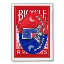 Baraja doble dorso Bicycle Mandolin - azul-rojo (52 cartas iguales)