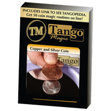 Copper & Silver - plata/cobre (Medio Dólar/Penique Inglés) CARA - Tango