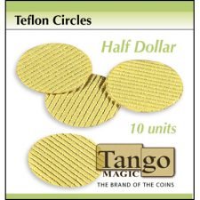 Círculos de Teflón – Tamaño Medio Dólar x 10 Unidades