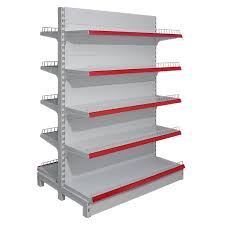 Double Sided Supermarket Shelf