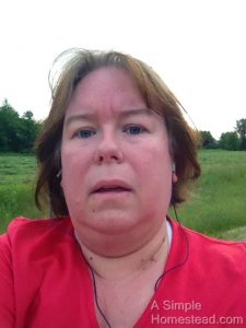 sweaty self