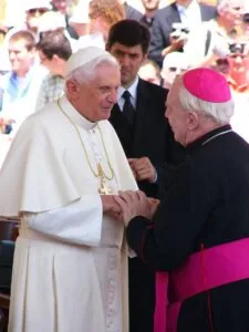 Papst Benedikt XVI. im Vatikan