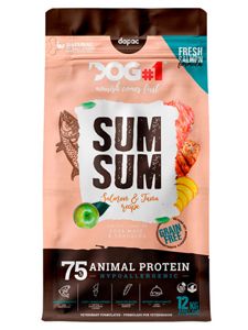 DOG SUM SUM GRAIN FREE SALMON 12 kg
