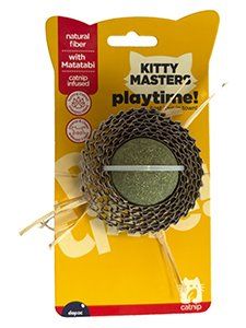 KM PELOTA RASCADOR CON CATNIP