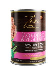 ZEN PATE CORDERO&VEGETALES 12×400 g