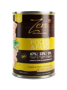 ZEN PATE POLLO&PAVO LIGHT 12×400 g