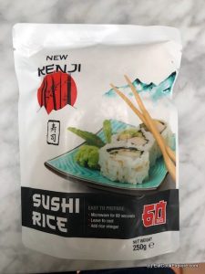 Ready cooked sushi rice 