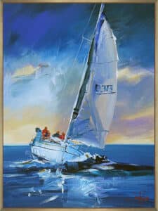 Night Sail - Canvas