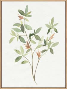 Single Sprig I - Canvas