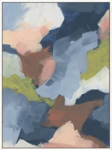Soft Indigo Atmosphere II - Canvas