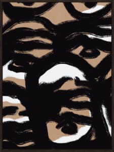 Bold Line Composition 2 - Canvas
