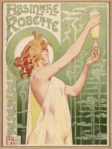 Absinthe Robette, 1896 - Canvas Gallery Natural