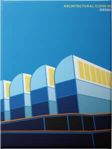 Architectural Icons V - Unframed Canvas Unframed Canvas