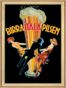 Birra Itala Pilsen 1920 - Canvas Gallery Natural
