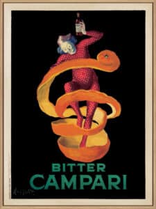 Bitter Campari - Canvas Gallery Natural