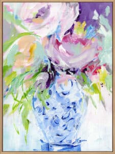 Blissful Bouquet I - Canvas Gallery Natural