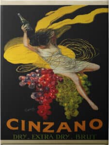Cinzano 1920 - Unframed Canvas Unframed Canvas