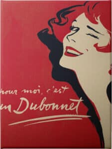 Dubonnet - Unframed Canvas Unframed Canvas