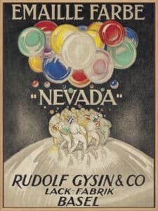 Emaille Farbe Nevada Burkhard Mangold - Canvas Gallery Natural