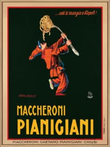 Maccheroni Pianigiani 1922 - Canvas Gallery Natural