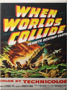 When Worlds Collide - Unframed Canvas Unframed Canvas