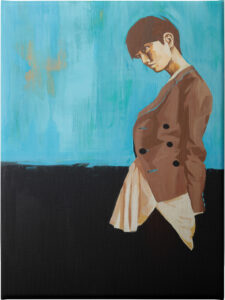 Dissolving Figure 2 - Unframed Canvas Unframed Canvas