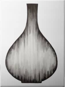 Gradient Curves 3 - Unframed Canvas Unframed Canvas