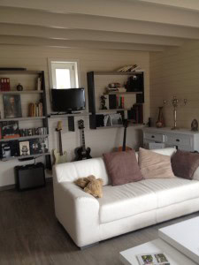 intérieur maison bois massif 