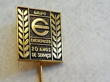 Pins e crachás