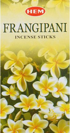 Encens HEM frangipani hexa 20g