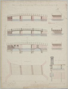Singel (Heisteeg), Heibrug (Brug 4) Documenttype bouwtekening