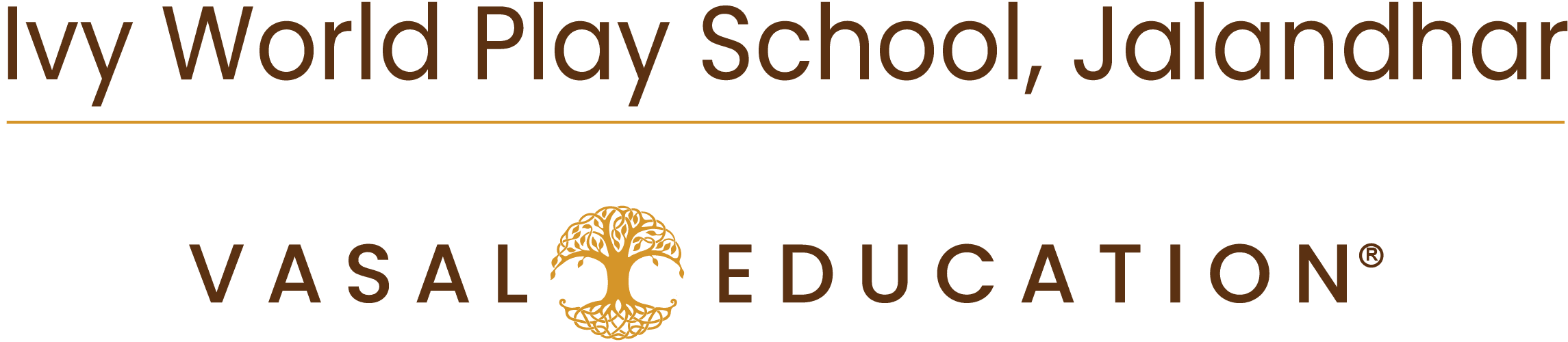 Ivy World Play School Jalandhar official school logo