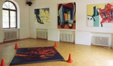 Deconstructions Européennes. Painting, Drawings, Photo Compositions, Videos of Myriam Thyes. 30 April - 16 May 1993 Freie Künstlergruppe Freiburg e.V. Kunstraum Alter Wiehrebahnhof Freiburg (Breisgau).