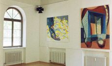 Deconstructions Européennes. Painting, Drawings, Photo Compositions, Videos of Myriam Thyes. 30 April - 16 May 1993 Freie Künstlergruppe Freiburg e.V. Kunstraum Alter Wiehrebahnhof Freiburg (Breisgau).