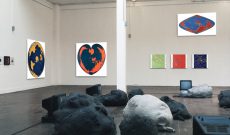 'Nachthimmel', 'Herz', 'Luft', 'Labyrinthtänze' @ Treibhaus 6, Museum Kunstpalast, Düsseldorf, 1994