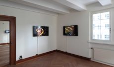 Myriam Thyes, Ascension + Depression Marquis (2004 / 2009), in der Gruppenausstellung 'Raumwelten', Museum Bärengasse, Zürich, Schweiz 2013.