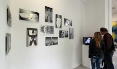 Von hier bis jetzt. 20 Jahre Künstler im Salzmannbau. Kunstraum Düsseldorf, 2014. Darin von M. Thyes: Global Vulva Plates (Metallbilder), Wer hat Maria ermordet? (Video)