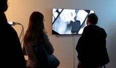 'Smart Pantheon' in der Gruppenausstellung 'VARIATION - ArtJaws media art exhibition and fair', Cité Internationale des Arts, Paris, Frankreich 2017.
