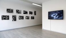 Myriam Thyes – Close-up, Neuer Kunstverein Regensburg, DE, 18.09. - 17.10. 2021. Hier: Smart Tunnel (2017) und Smart Pantheon (2016).