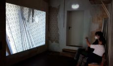 Myriam Thyes and Maria Anna Dewes, Rapiebar (2021), in the exhibition 'Twin Rooms', group exhibition, Hugenottenhaus, Kassel, 16. July - 26. September 2021.