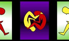 Beziehungsmuster. Flash-Animation / digitales Video, 2003, 3:50, stereo. Videostill.