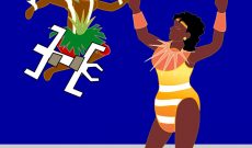 Caribbean Carnivals. Animation aus dem Projekt FLAG METAMORPHOSES. Mali Dance.