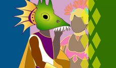 Caribbean Carnivals. Animation aus dem Projekt FLAG METAMORPHOSES. St. Vincent Mask.