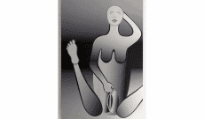 Global Vulva Plates, 2014: Birth giving turtle woman, neolithic (Malta)