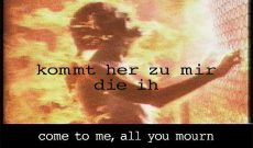 Myriam Thyes, Instant Salvation (2002), Video Pal, 3:33, stereo. Videostill.