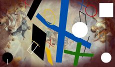 Myriam Thyes, Kreuz und Fläche zu Raum (2017). 2D-Standbild aus der Animation.